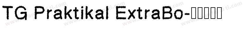 TG Praktikal ExtraBo字体转换